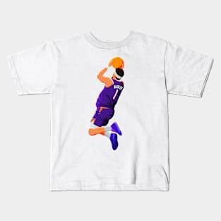 Devin Booker - Phoenix Suns Basketball Kids T-Shirt